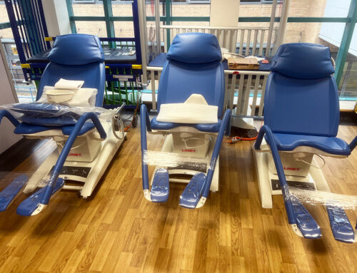 Gracie Gynaecology Chairs Supplied to the NHS